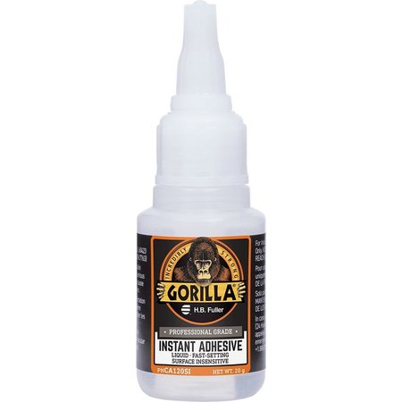 GORILLAPRO Surface Insensitive Instant Adhesive Clear Liquid CA120SI